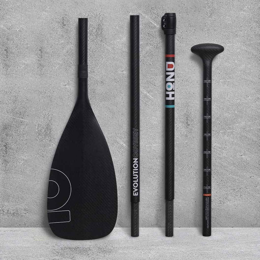 Honu Evolution Odyssey Adjustable SUP Paddle - Four Piece