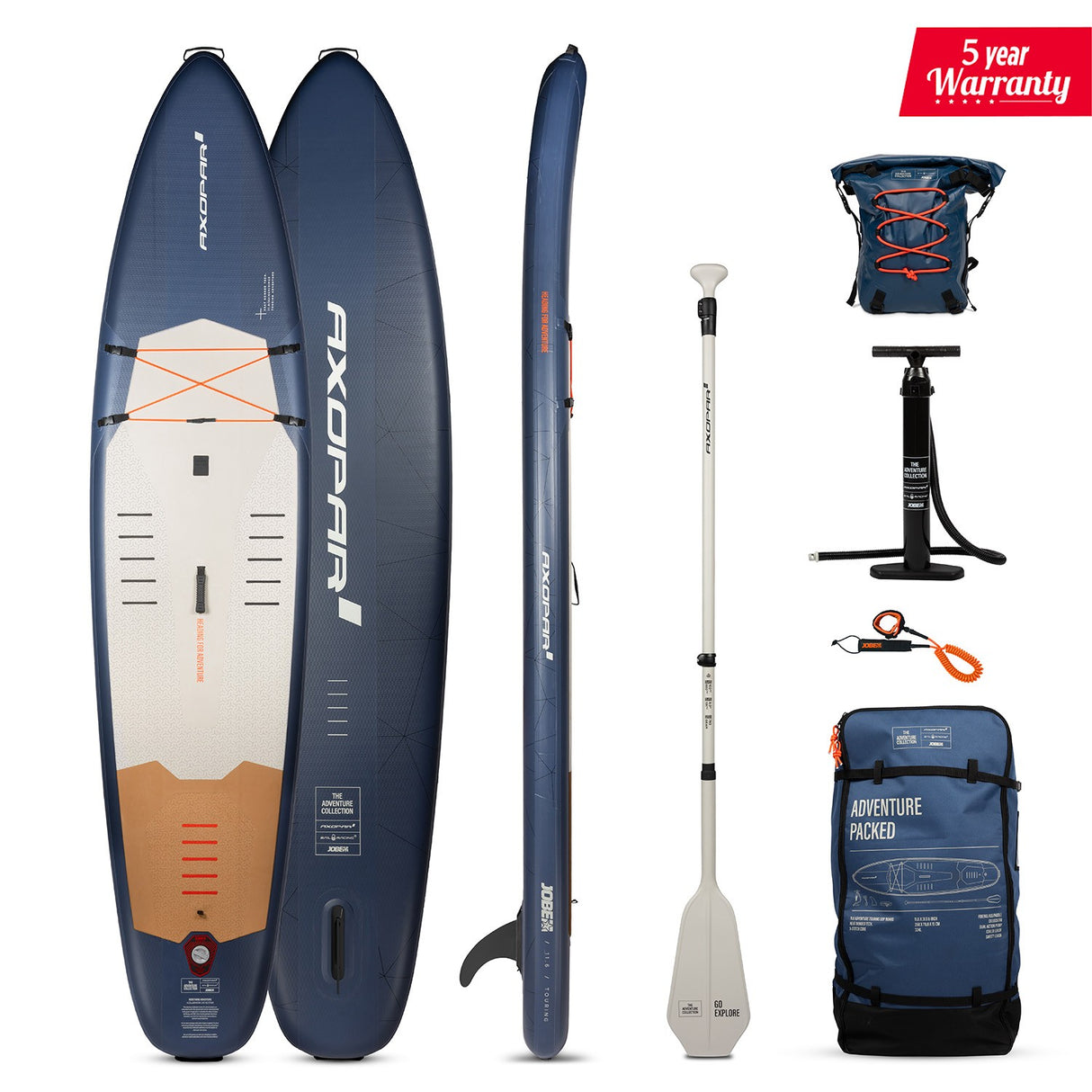 Jobe x Axopar Adventure SUP Board 11'6 Package