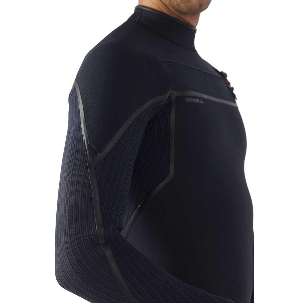 O'Neill Hyperfreak Fire 5/4+mm Men's Chest Zip Wetsuit