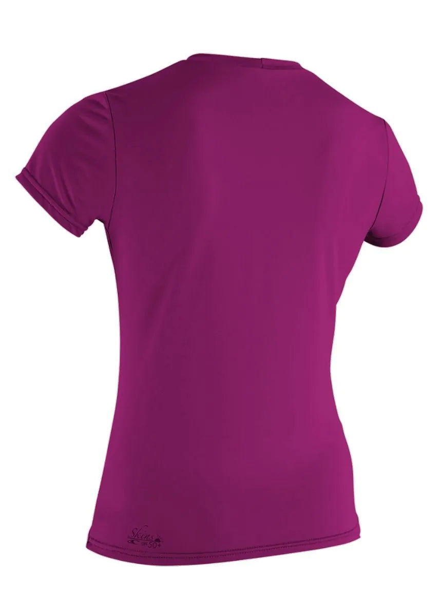 ONeill Womens Basic Skins Short Sleeve Rash Tee