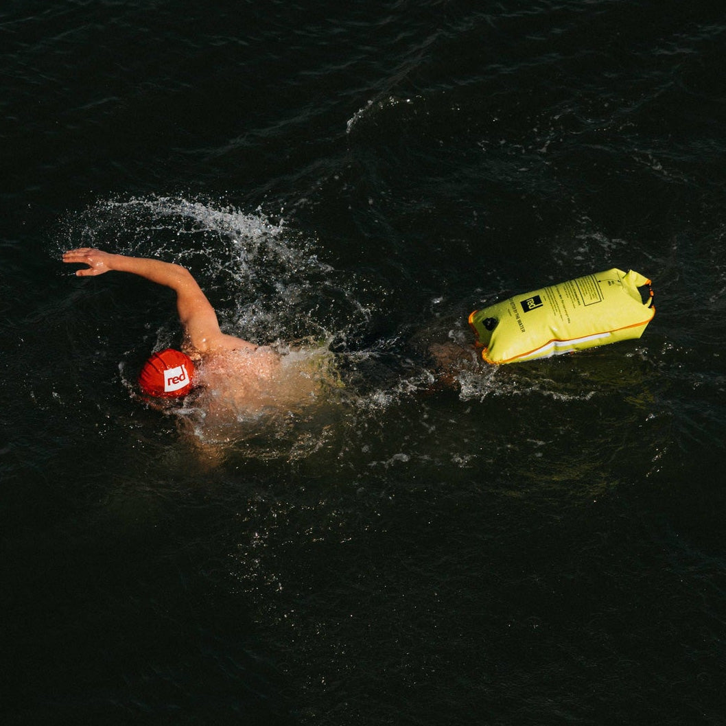 Red Paddle Co 2-in-1 Reversible Swim Tow Float Dry Bag Backpack
