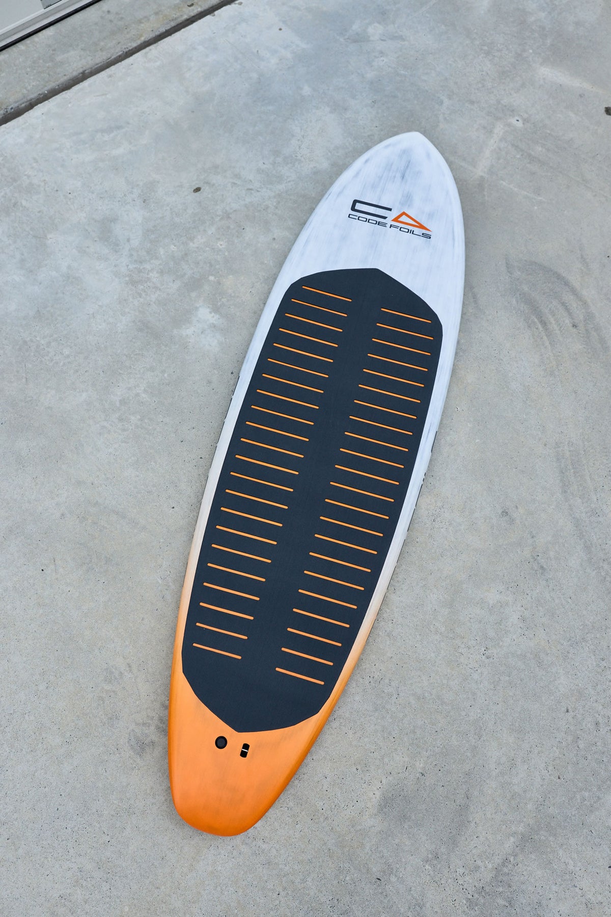 Angled deck view of the Code Foils WASP board