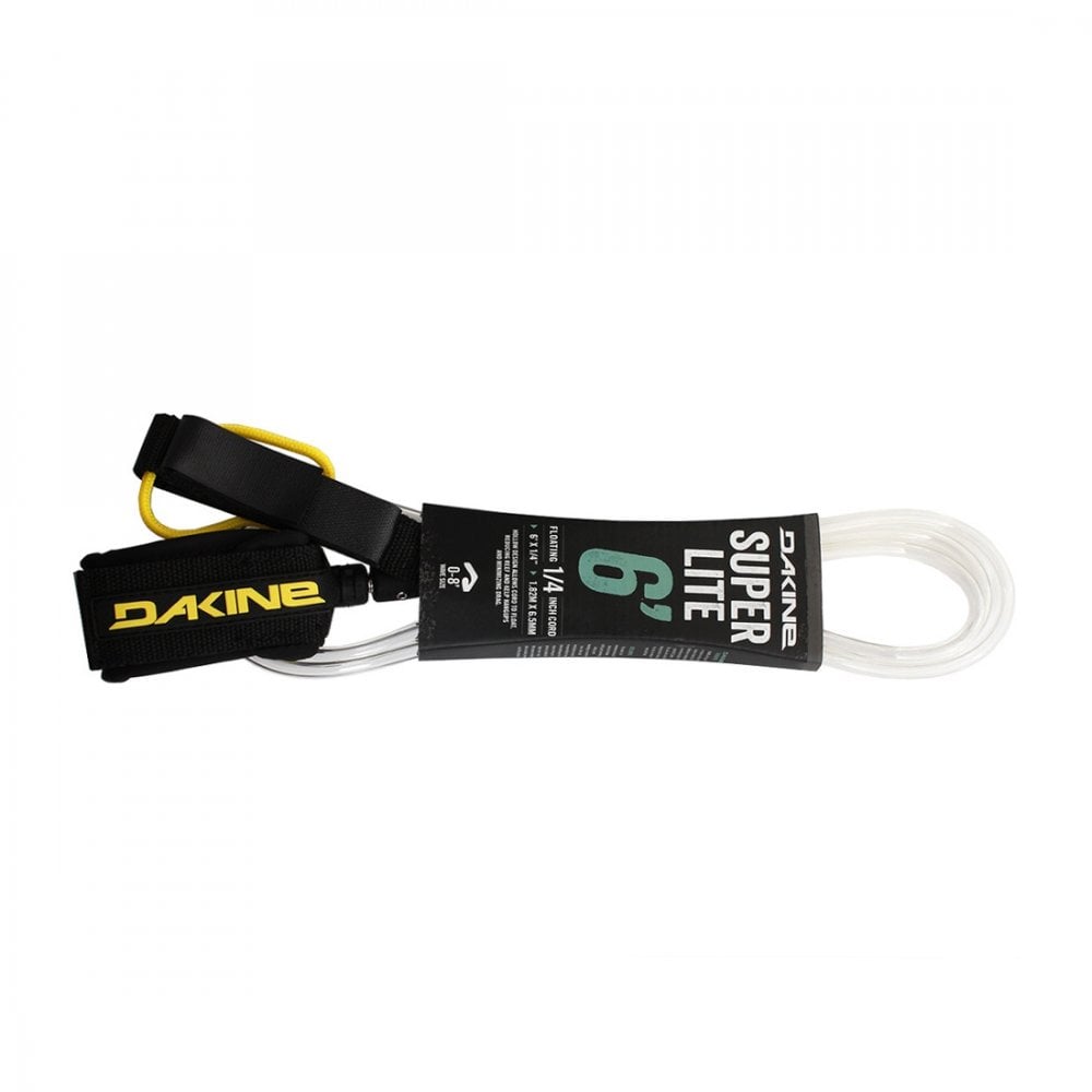 Dakine Superlite Surfboard Leash - 6 ft x 1/4