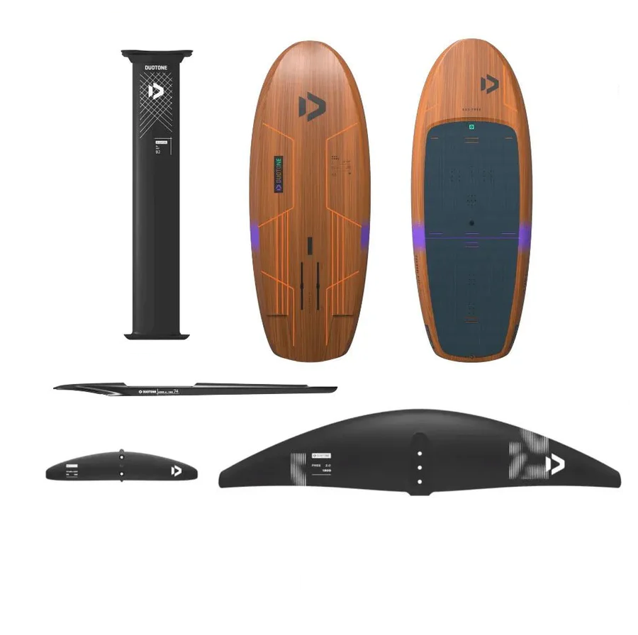 Duotone Sky Free 5'11 + Free 2.0 1900 Wingfoil Package