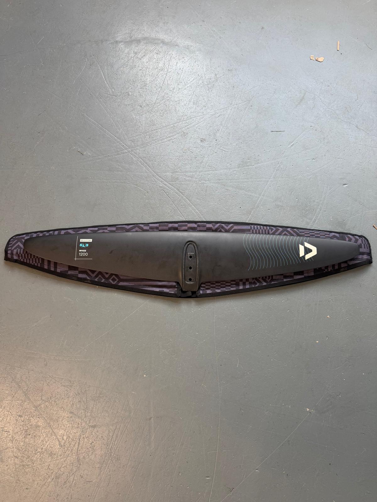 Used Duotone Whizz SLS 1200 front wing, actual item photographed with protective cover