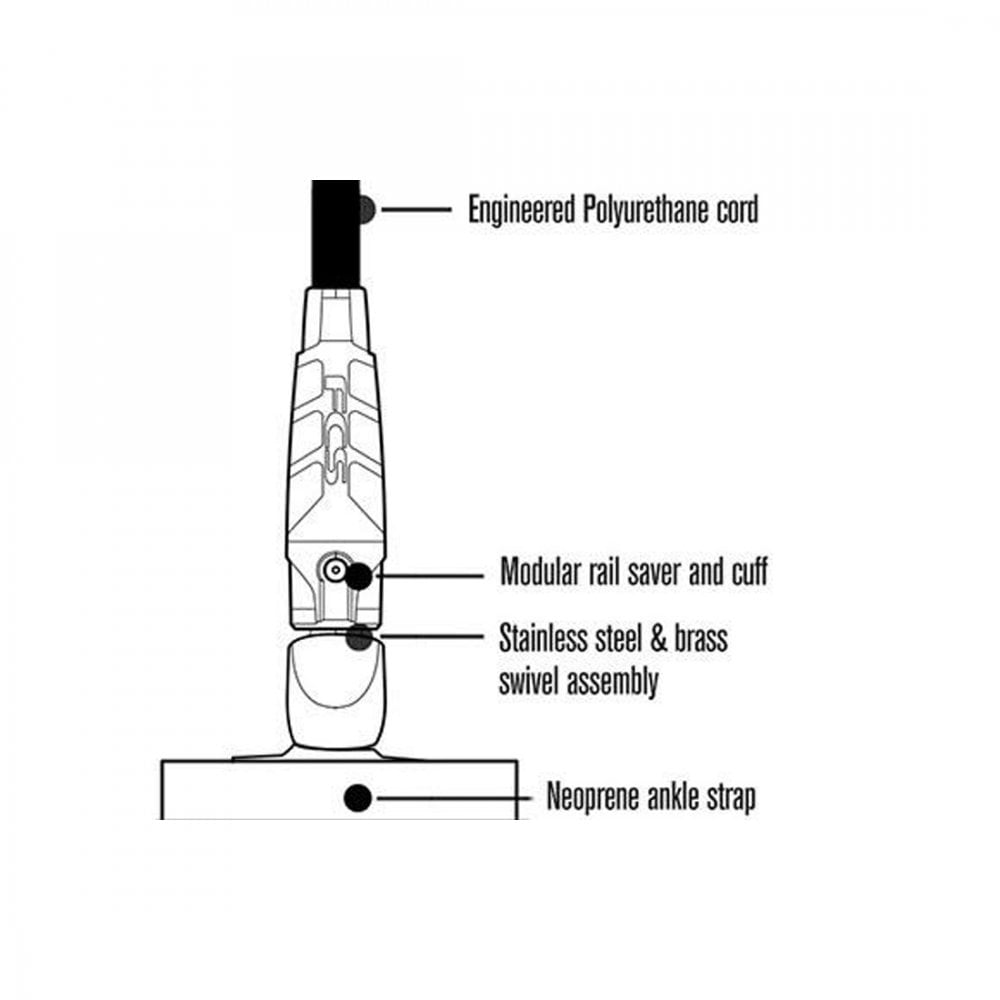 FCS SUP Ankle Essential leash