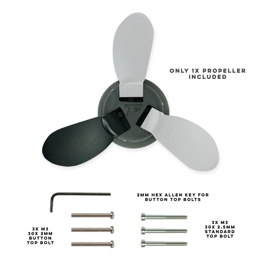 Foil Drive Three Blade Propeller Upgrade