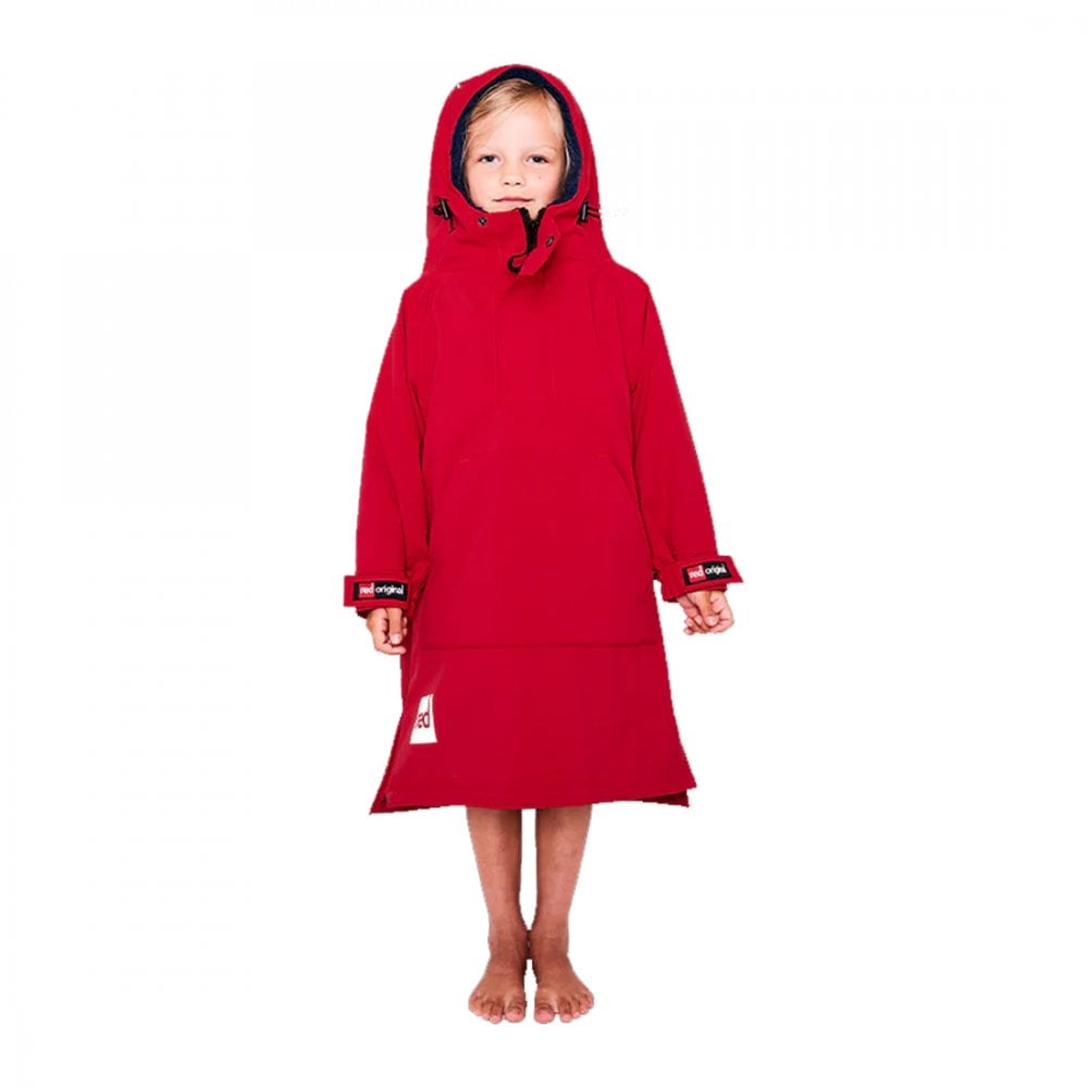 Red Original Dry Change Poncho - Kids