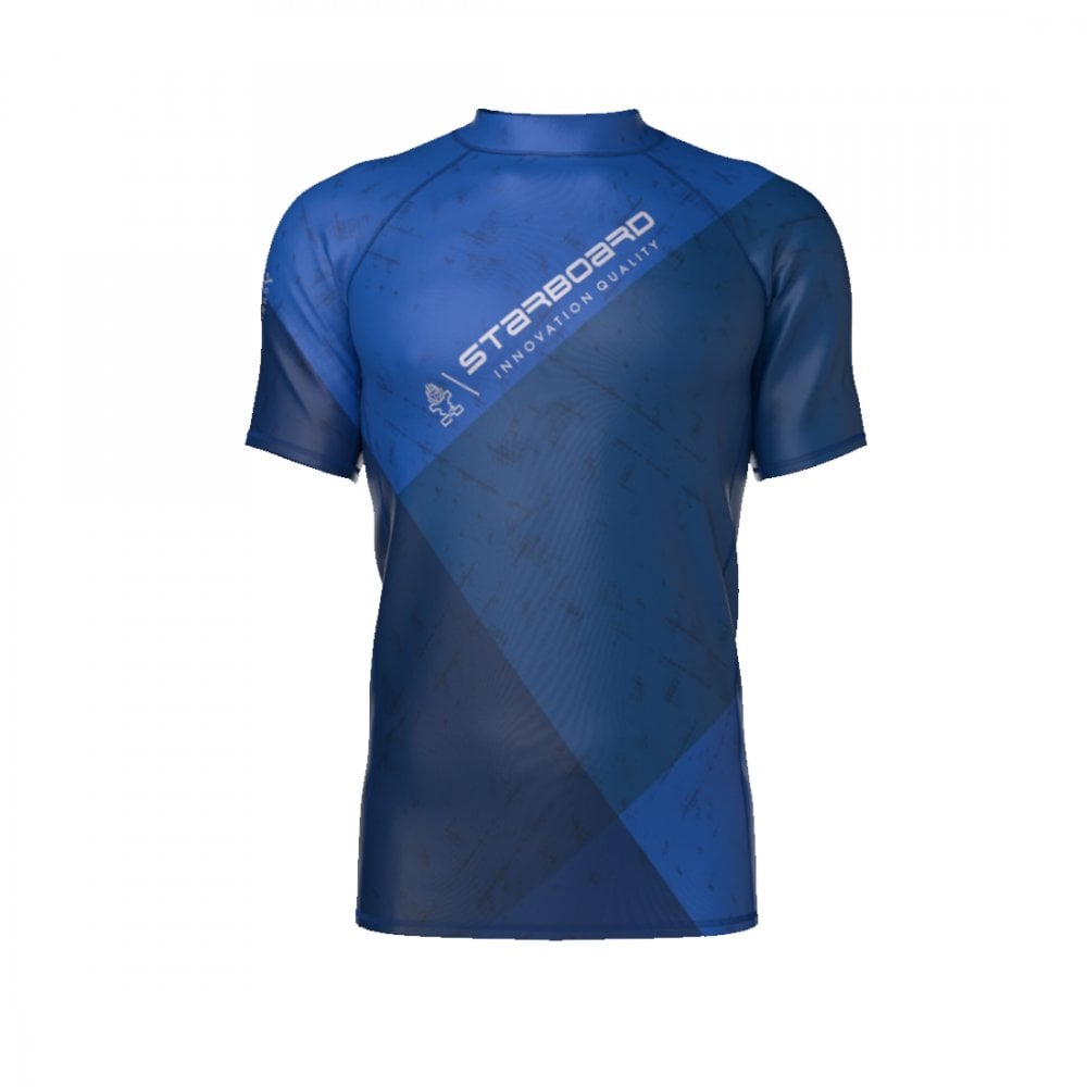 Starboard Short Sleeve Lycra Top - Mens 21