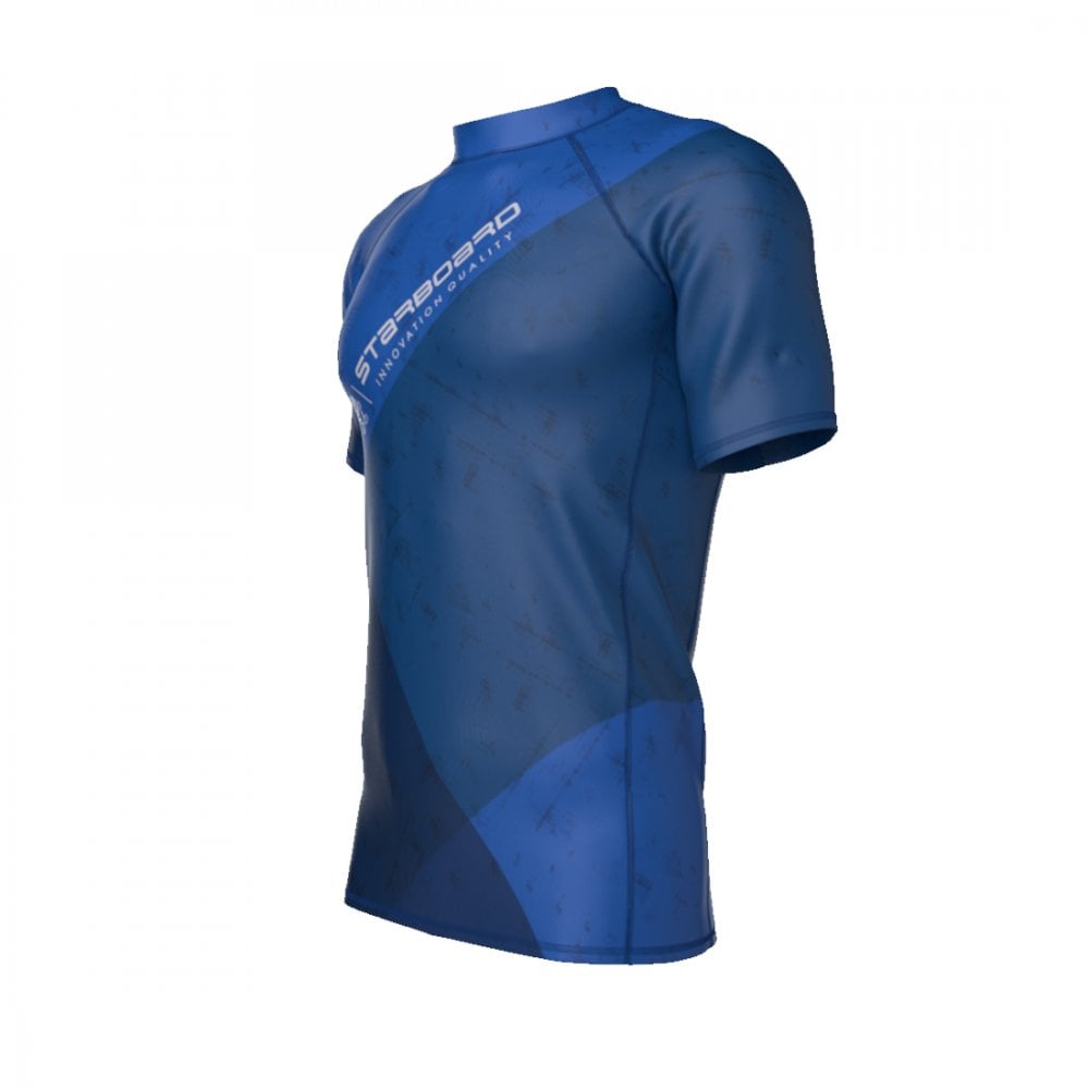 Starboard Short Sleeve Lycra Top - Mens 21