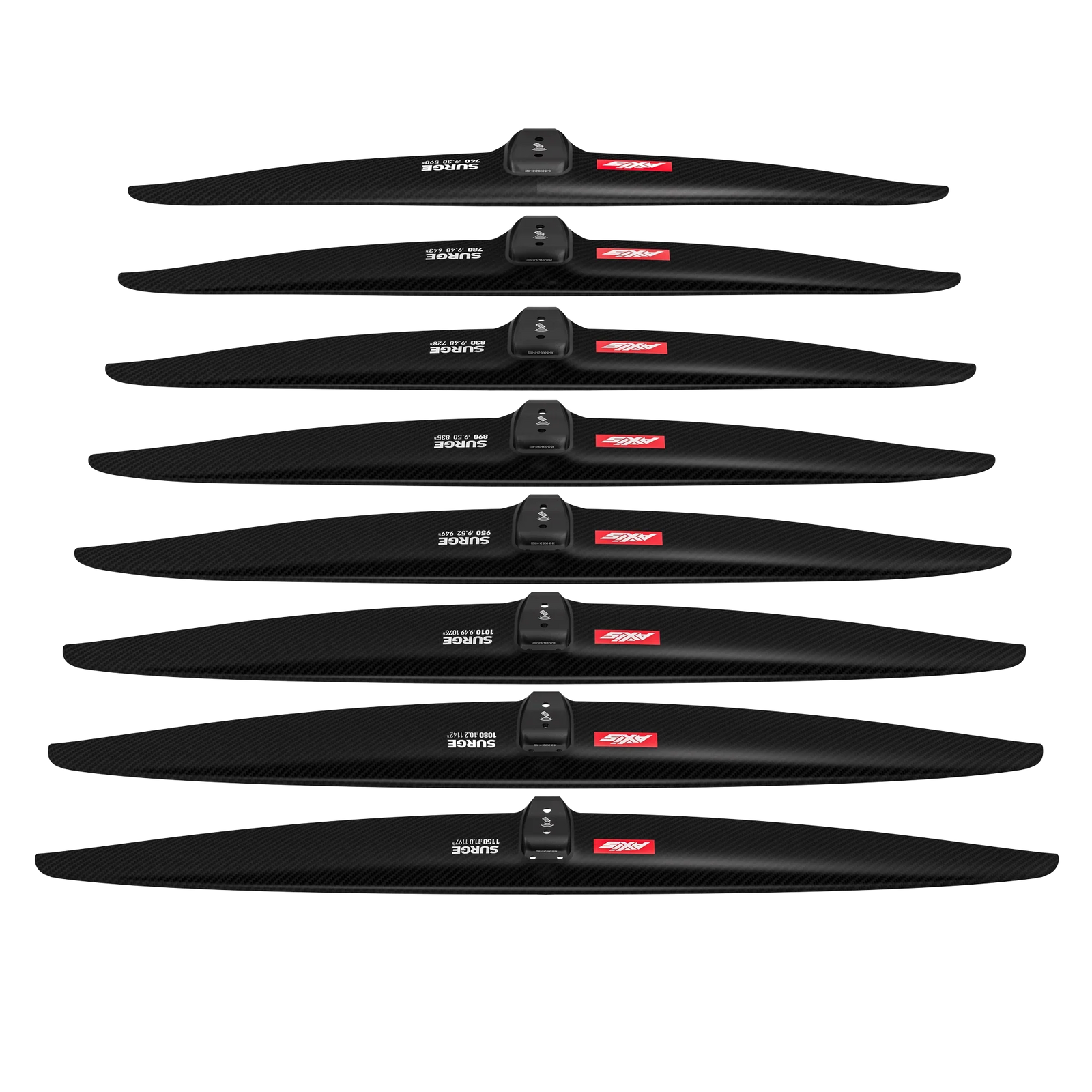 New Axis Surge Foil Sizes plus New Skinny Surf 340!