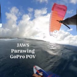 Kai Lenny Takes Parawinging to Jaws – The Future Has Arrived