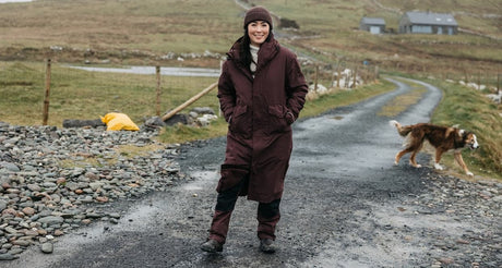 Red Equipment Deep Chestnut collection 2026, insulated Parka and matching outerwear