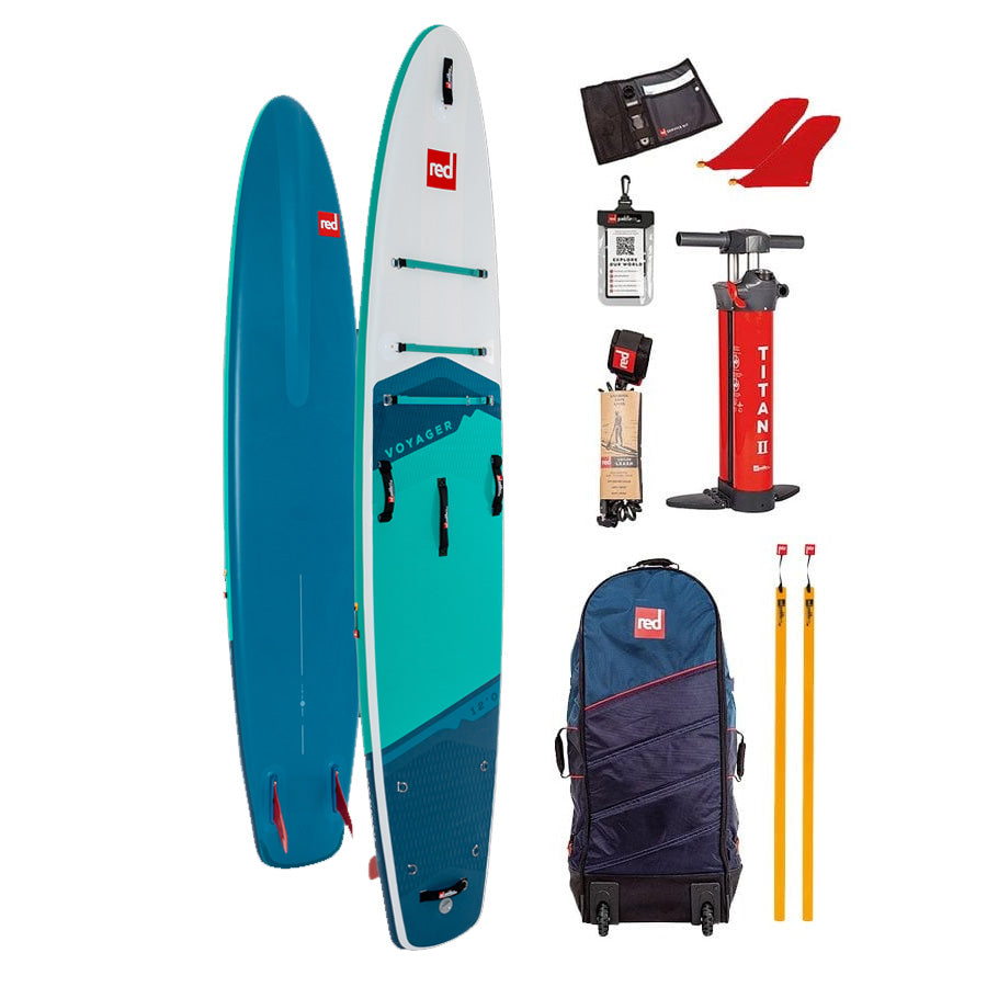 Red Paddle Co Red Paddle Co 12'0 Voyager | Inflatable SUP Package