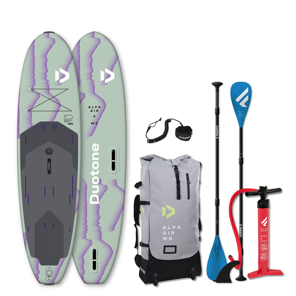 Duotone Alfa Windsurf Air iSUP Package
