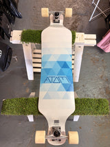 Atom 39” Drop Deck longboard (blue Triangles)