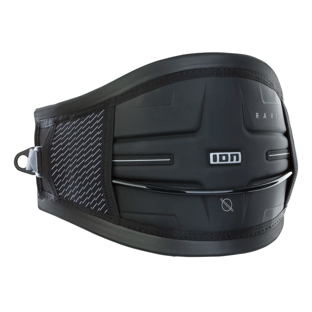 ION Rave Wingfoil Waist Harness 2025 in black, main product view