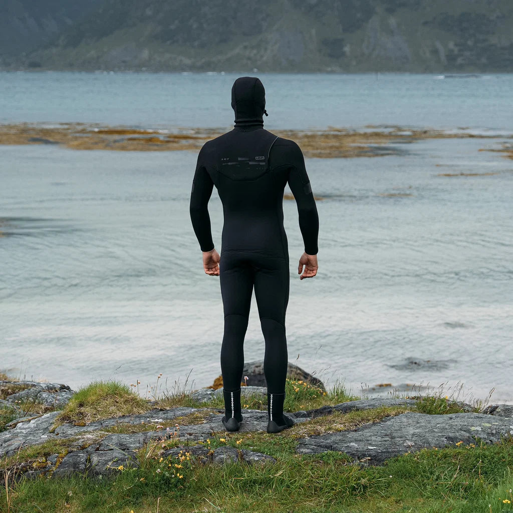 ION Seek Amp 6/5mm Men's Hooded Front Zip Wetsuit