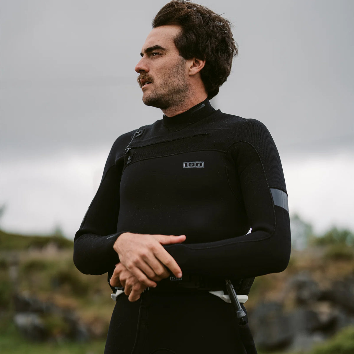 ION Seek Amp 5/4mm Men's Front Zip Wetsuit