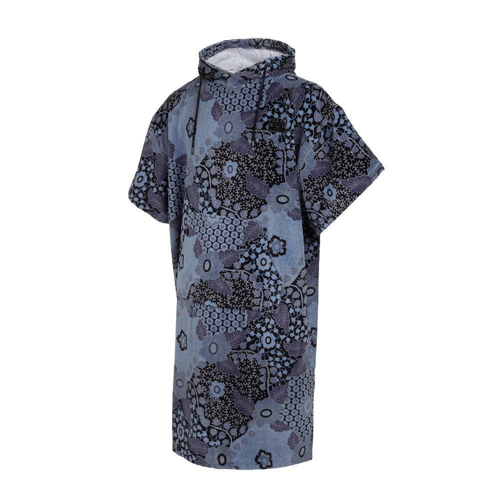 Mystic Poncho Velour AOP Robe