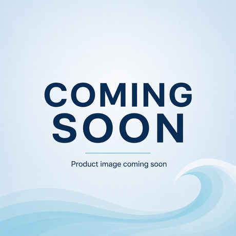 A light blue placeholder graphic with the words 'COMING SOON' in large dark blue text and smaller text reading 'Product image coming soon' below, with a simple wave illustration at the bottom.