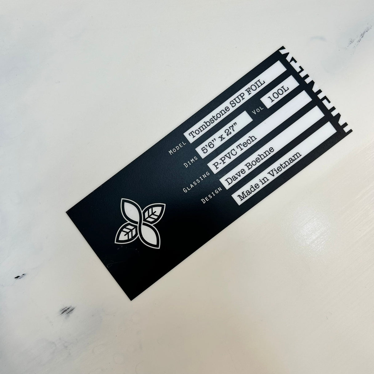 Infinity Tombstone SUP Foil Board – 5’8” x 27” – 100L (Ex Display)