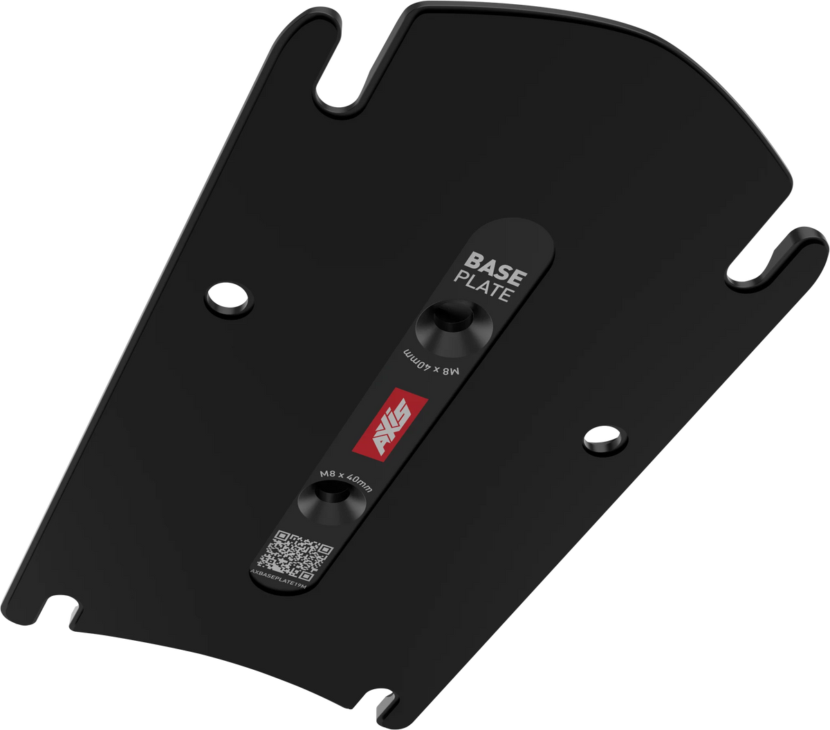 AXIS 19mm Black Foil Mast Base Plate