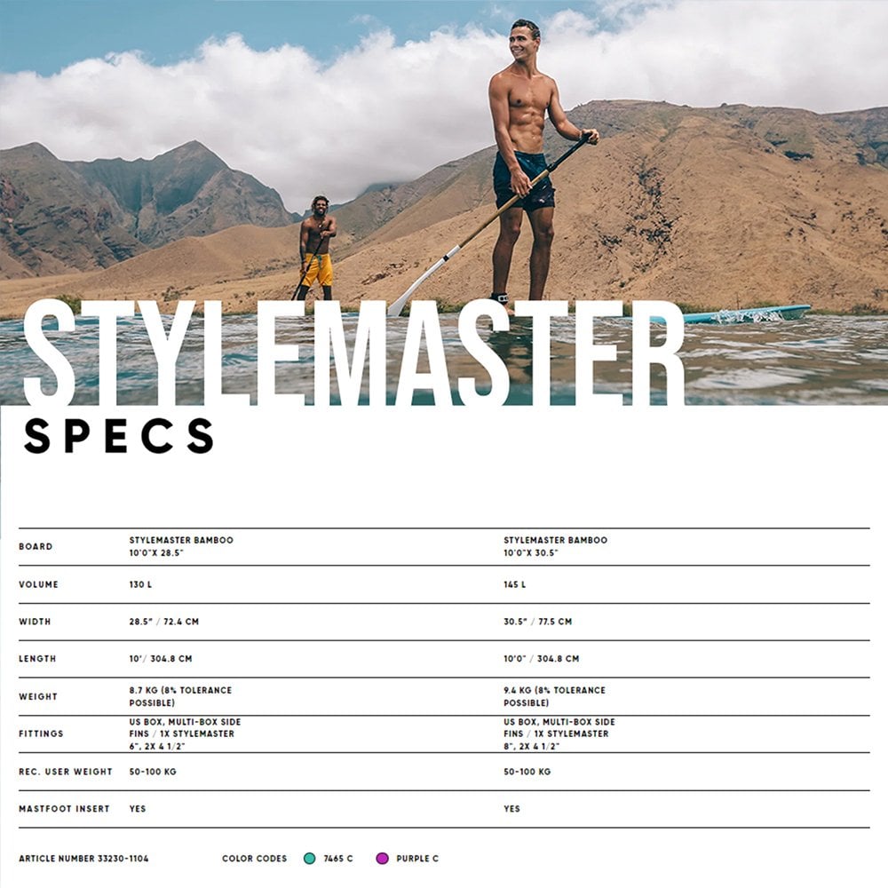 Fanatic Stylemaster Bamboo Surf SUP