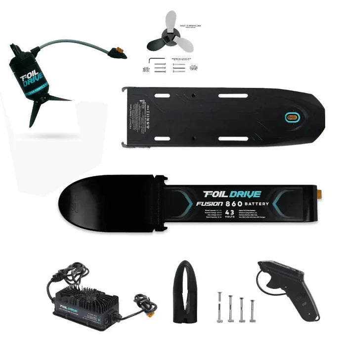 Foil Drive Fusion Complete Kit with 3-Blade Propeller