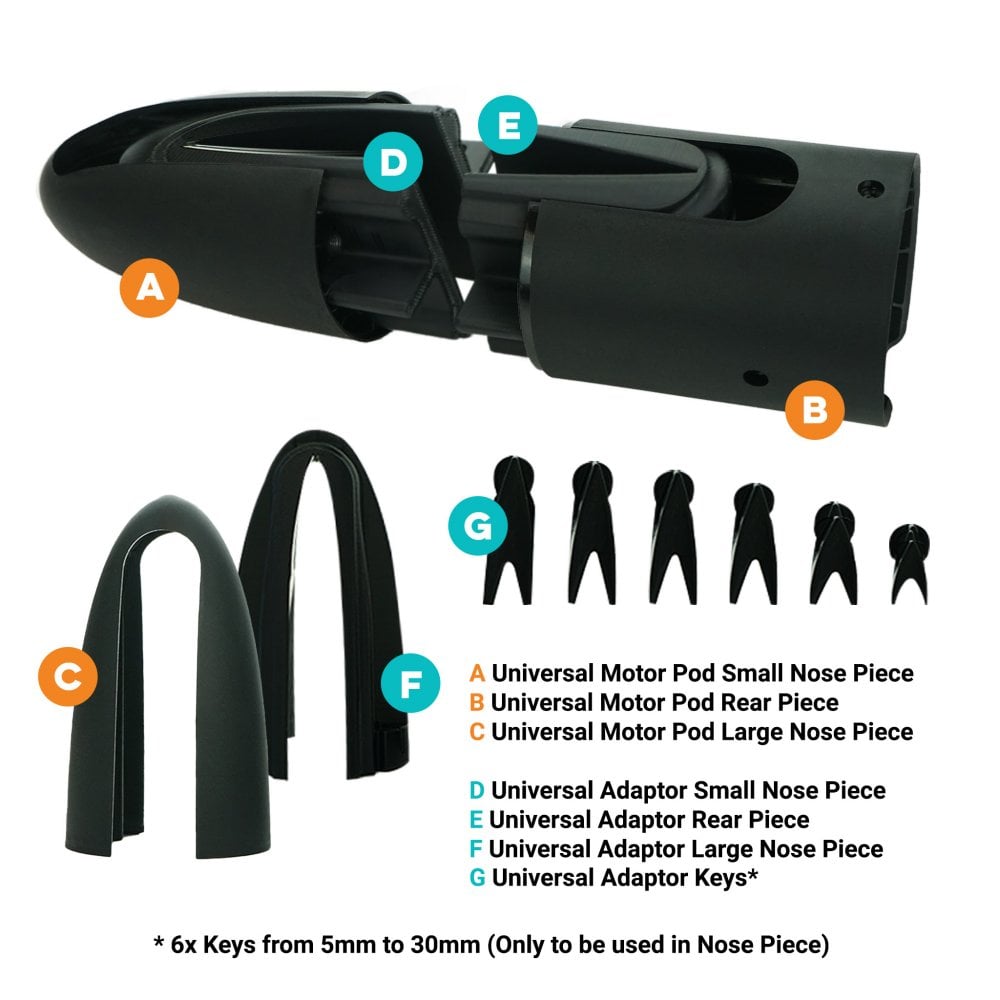 Foil Drive Universal Mast Adaptor