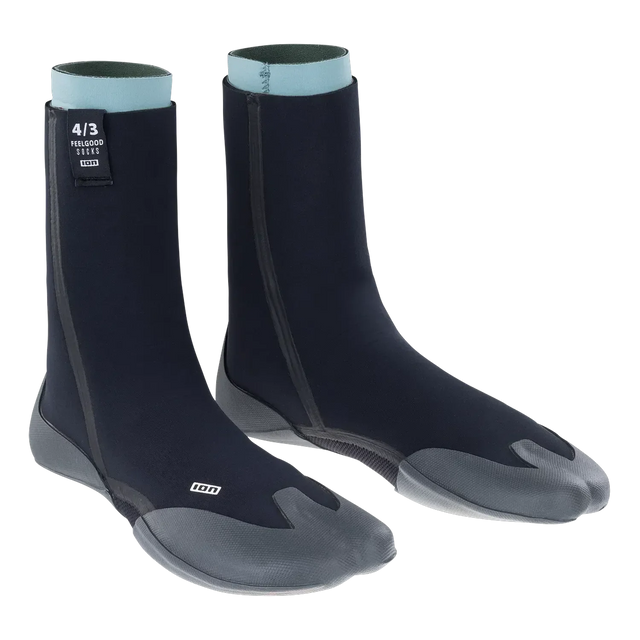 ION Feelgood 4/3 internal split neoprene socks 2027 in black, main product view