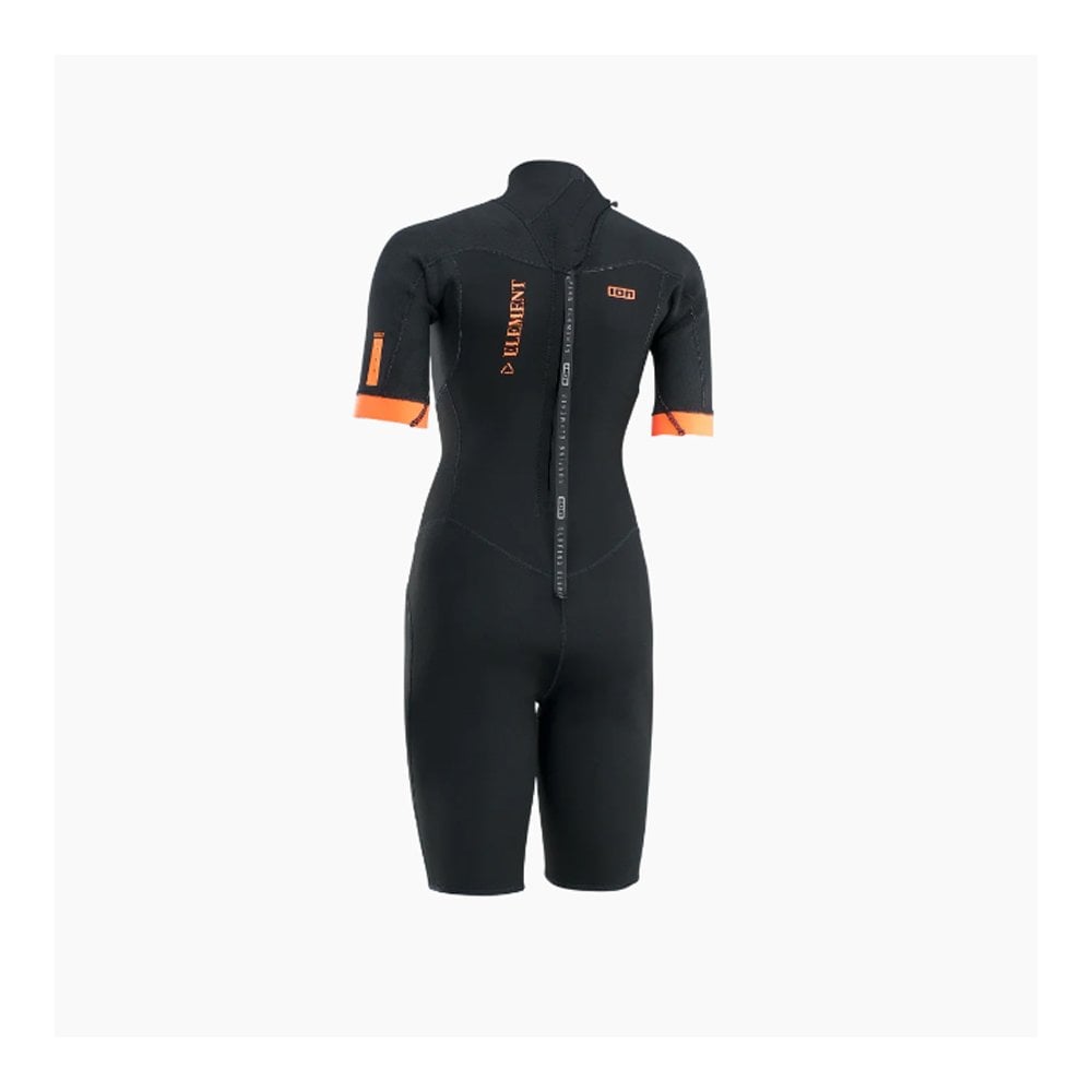 ION Womens Element 2/2 Wetsuit Shorty SS Back Zip - 2024