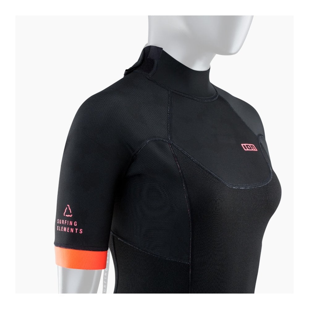 ION Womens Element 2/2 Wetsuit Shorty SS Back Zip - 2024