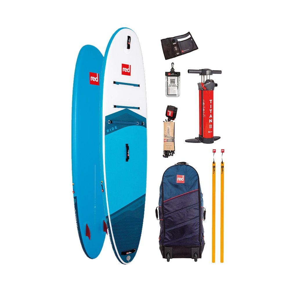 Red Paddle Co 10'2 Ride inflatable SUP package from The SUP Company