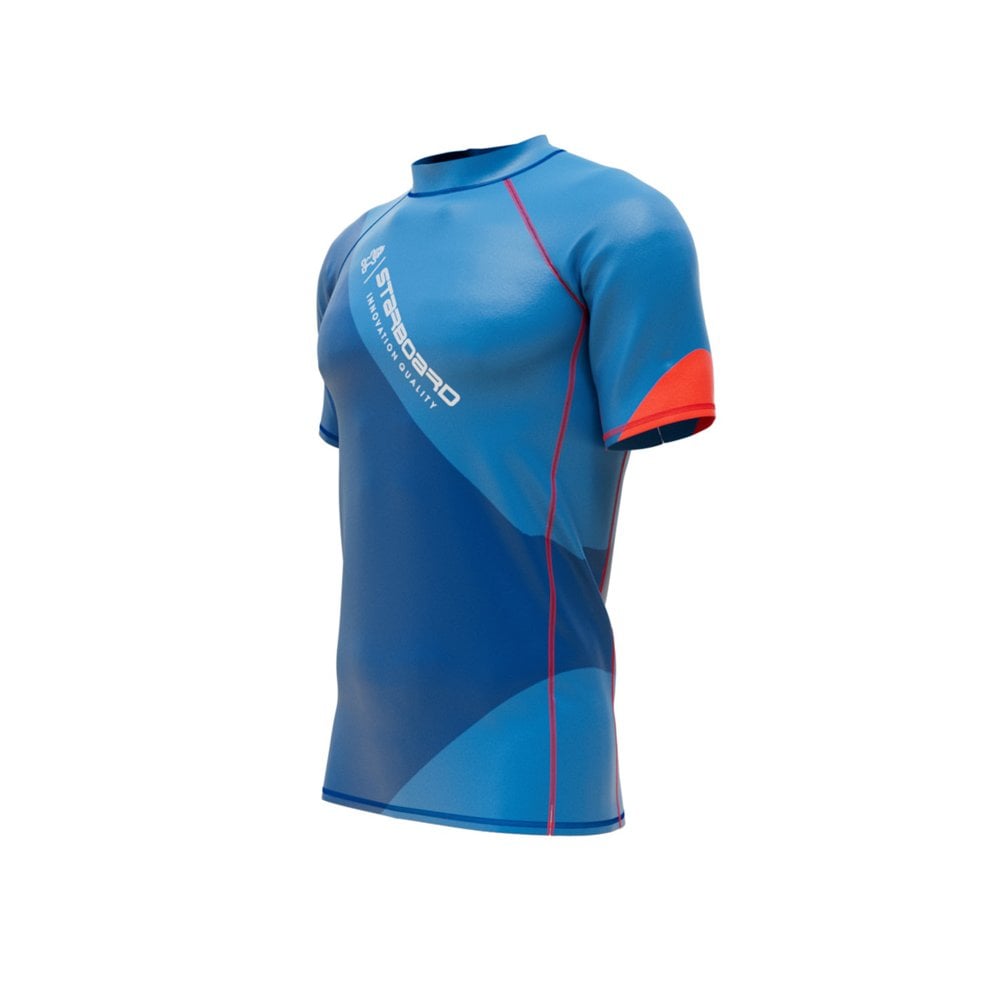 Starboard Short Sleeve Lycra Top - Mens 22